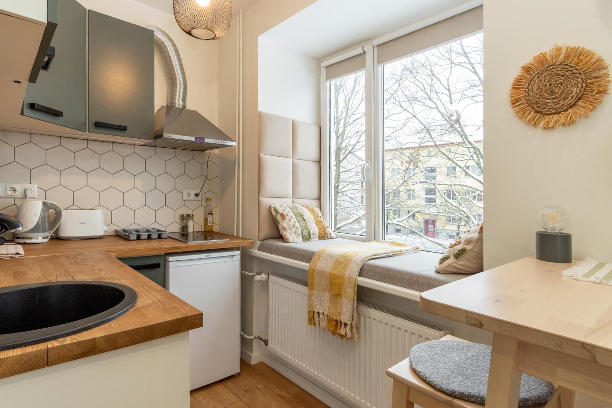 Studio In The Heart Of Paernu, Free Parking! Eksteriør billede